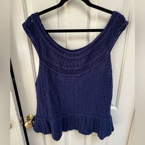 Handmade Knit Sweater Tank